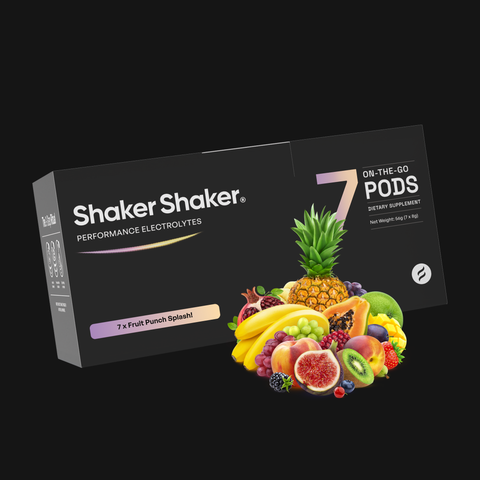 Fruit Punch Splash Performance Electrolyte Pods (7 Pack)