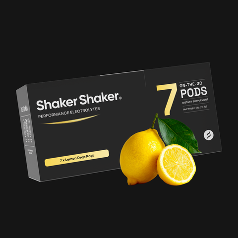 Lemon Drop Pop Performance Electrolyte Pods (7 Pack)