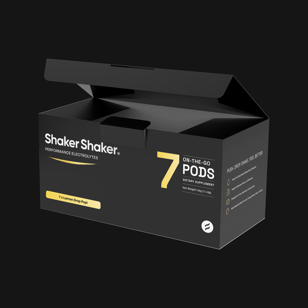 Lemon Drop Pop Performance Electrolyte Pods (7 Pack)