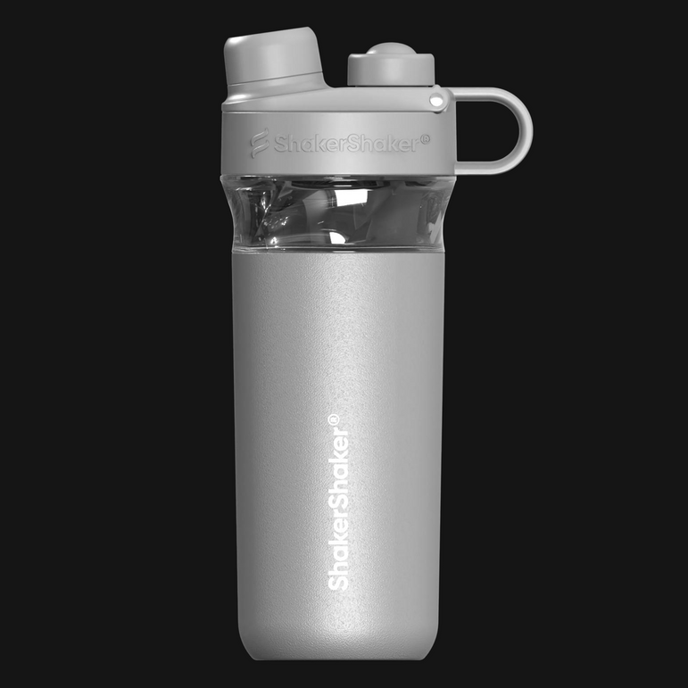 The "All-Day" 26oz Shaker Bottle (Silver)